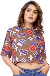 Casual Printed Women Multicolor Top