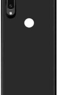 XOLDA Back Replacement Cover for REDMI NOTE 7S (Black)