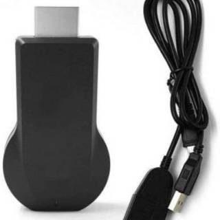 GUGGU XQH_588P Any cast WiFi HDMI Dongle & Wireless Display for TVLaptopDesktopTablet Compatible with All Smartphone Media Streaming Device (Black)