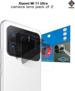 FINCH Back Camera Lens Glass Protector for XIAOMI MI 11 ULTRA (Pack of: 2)
