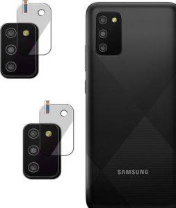 QZXCEON Back Camera Lens Glass Protector for Samsung Galaxy M02s CAMERA LENS (Pack of: 2)