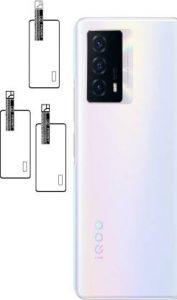 TXGO Back Camera Lens Glass Protector for IQOO Z5 5G (Pack of: 3)