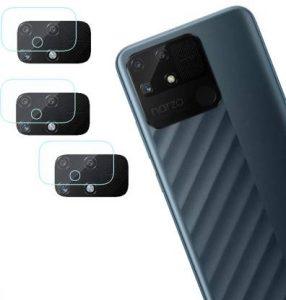 TXGO Back Camera Lens Glass Protector for REALME NARZO 50A (Pack of: 3)