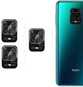 XAZE Back Camera Lens Glass Protector for Poco M2 Pro, Mi Redmi Note 9 Pro, Mi Redmi Note 9 Pro Max (Pack of: 3)
