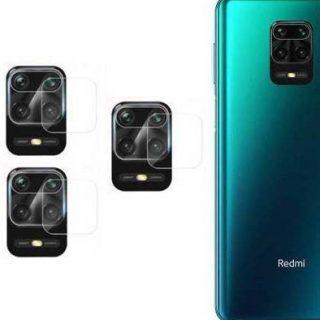 XAZE Back Camera Lens Glass Protector for Poco M2 Pro, Mi Redmi Note 9 Pro, Mi Redmi Note 9 Pro Max (Pack of: 3)