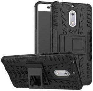 YMYTE Back Cover for Nokia 6 (Black)