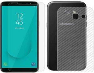 BeeVault Screen Protector Accessory Combo for Samsung Galaxy J6 (Transparent)