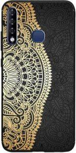 Zapcase Back Cover for Infinix S4 (Black, Grip Case)