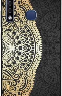 Zapcase Back Cover for Infinix S4 (Black, Grip Case)