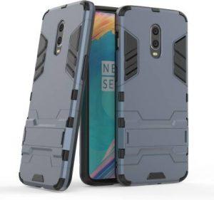 Mobile Mart Back Cover for OnePlus 7 (Blue, Shock Proof)