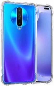 Lilliput Back Cover for Poco X2 (Transparent, Silicon)